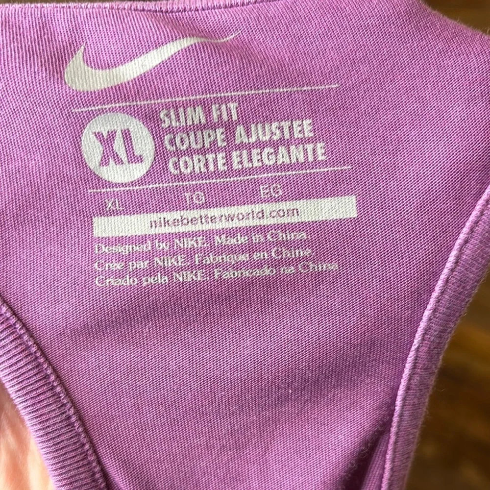 Nike Women's Awesomeness Purple Racerback Tank